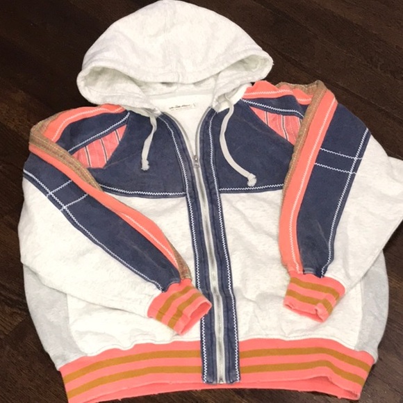 NWOT Free People Rookie Jacket Adirondack Mountains Hoodie Sweatshirt Z59-1 - Picture 5 of 10